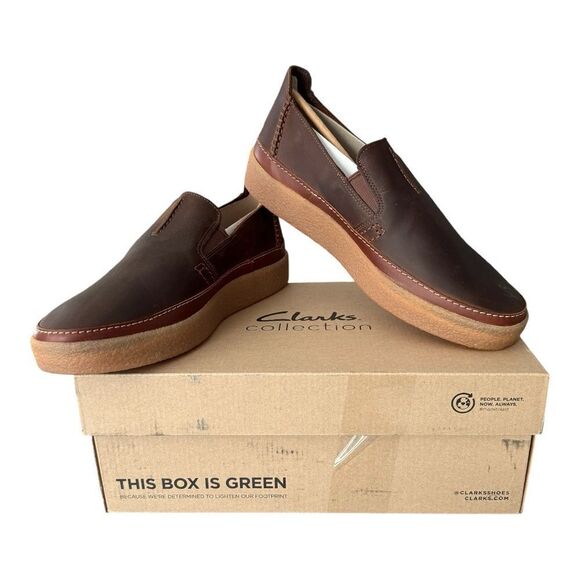 NWT Clarks Men\'s Oakpark Step Loafer, Beeswax Leather, 7 NWT Clarks Men main image 4